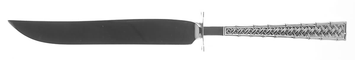 Tradewinds (Sterling, 1975) Small Steak Carving Knife with Stainless Blade by International Silver-1