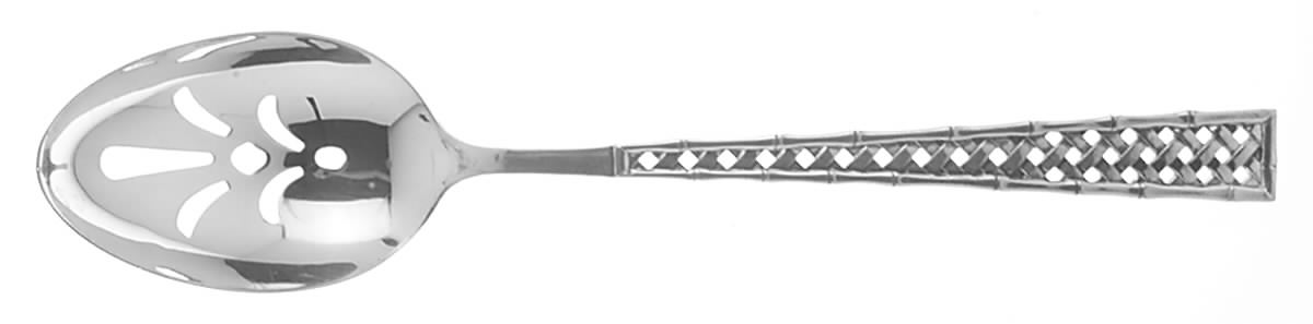 Tradewinds (Sterling, 1975) Pierced Tablespoon (Serving Spoon) by International Silver-1