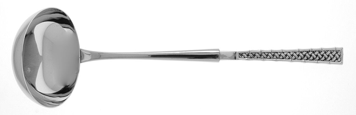 Tradewinds (Sterling, 1975) Soup Ladle with Stainless Bowl by International Silver-1