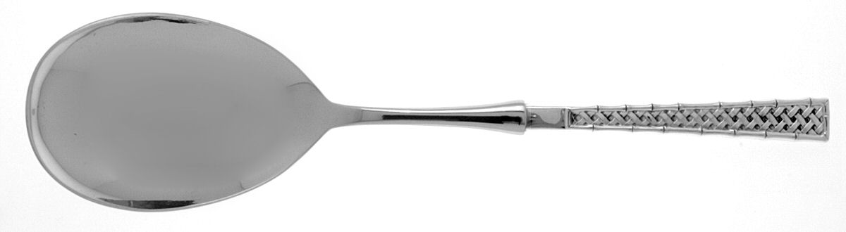 Tradewinds (Sterling, 1975) Salad Servng Spoon with Stainless Bowl by International Silver-1