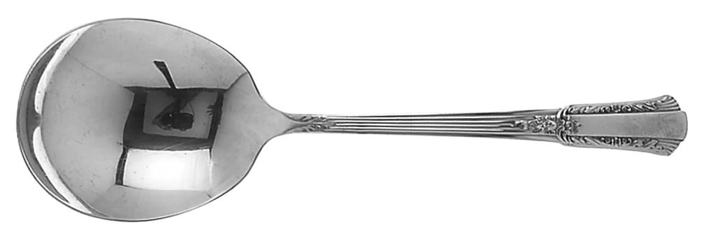 Treasure (Silverplate, 1940) Solid Smooth Casserole Spoon by International Silver-1