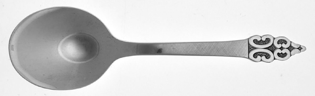Triumph (Silverplate, 1968) Straight Handle Baby Spoon by International Silver-1