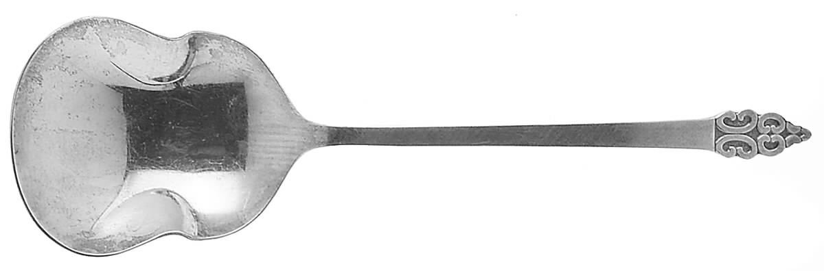 Triumph (Silverplate, 1968) Solid Smooth Casserole Spoon by International Silver-1