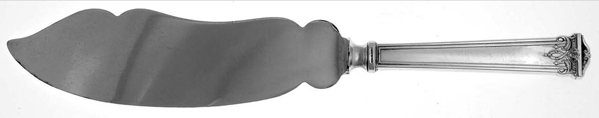 Trianon (Sterling, 1921, No Monograms) Large Ice Cream Slicer with Silverplate Blade by International Silver-1