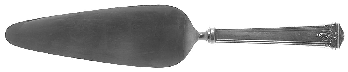 Trianon (Sterling, 1921, No Monograms) Pie Server with Stainless Blade by International Silver-1
