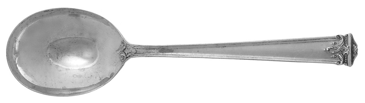Trianon (Sterling, 1921, No Monograms) Round Bowl Soup Spoon (Cream Soup) by International Silver-1