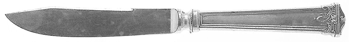 Trianon (Sterling, 1921, No Monograms) Individual Fruit Knife with Silverplate Blade by International Silver-1