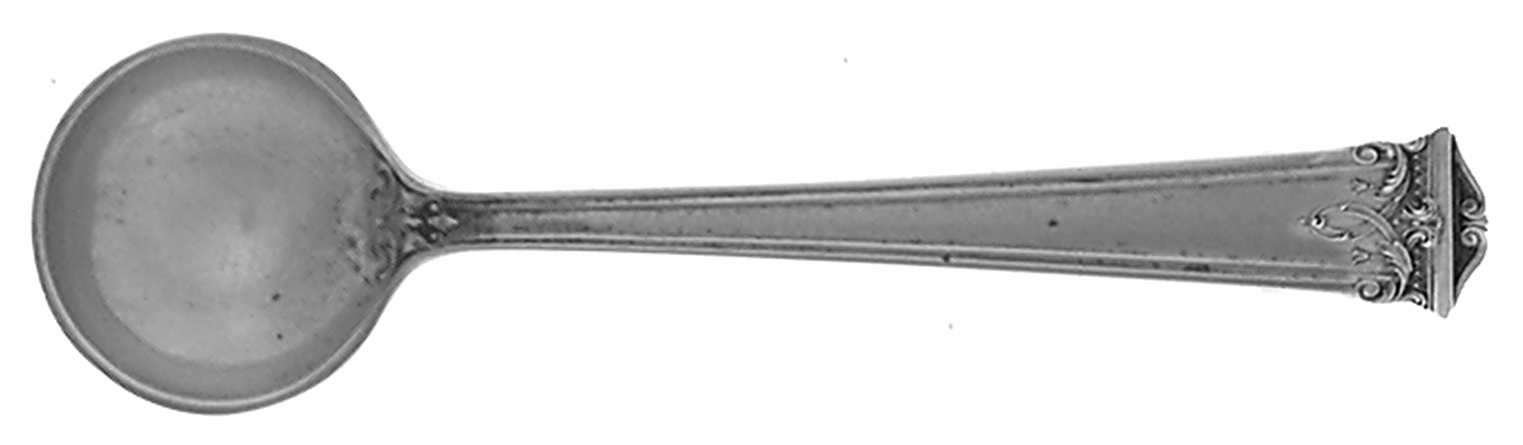Trianon (Sterling, 1921, No Monograms) Individual Salt Spoon by International Silver-1