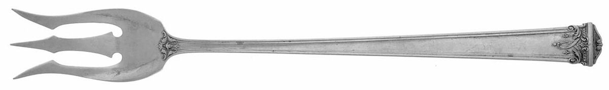 Trianon (Sterling, 1921, No Monograms) Olive Fork by International Silver-1
