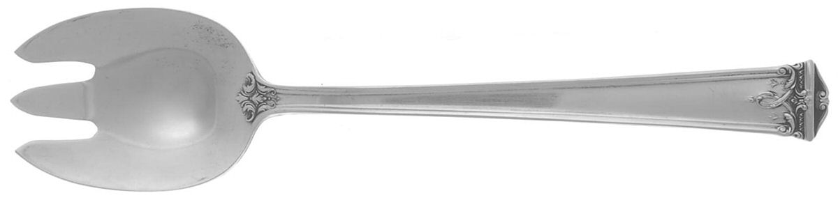 Trianon (Sterling, 1921, No Monograms) Ice Cream Fork by International Silver-1