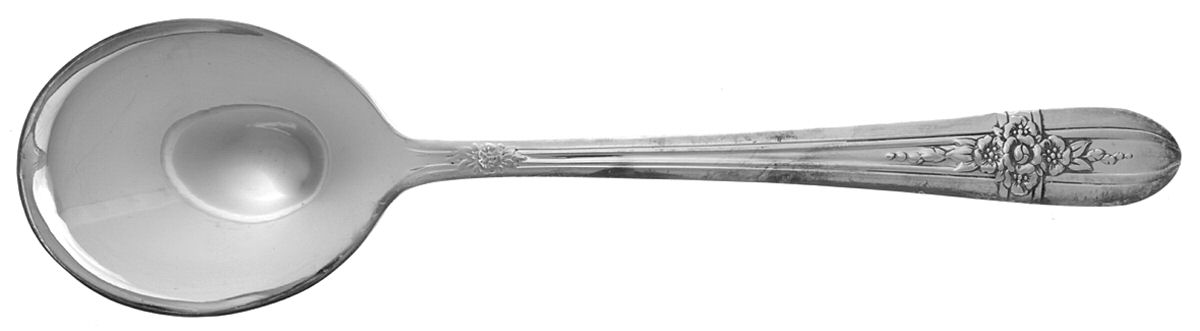 Triumph (Silverplate, 1941) Round Bowl Soup Spoon (Gumbo) by International Silver-1
