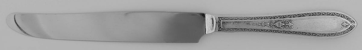 Triumph (Silverplate, 1925, NO MONOGRAMS) New French Hollow Knife with Pinched Handle by International Silver-1