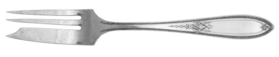 Triumph (Silverplate, 1925, NO MONOGRAMS) Individual Pie Fork by International Silver-1