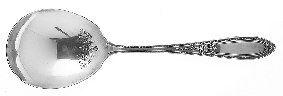 Triumph (Silverplate, 1925, NO MONOGRAMS) Solid Smooth Casserole Spoon by International Silver-1
