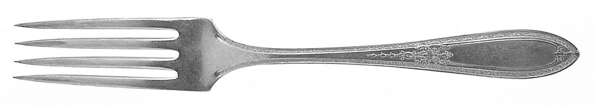 Triumph (Silverplate, 1925, NO MONOGRAMS) Fork by International Silver-1