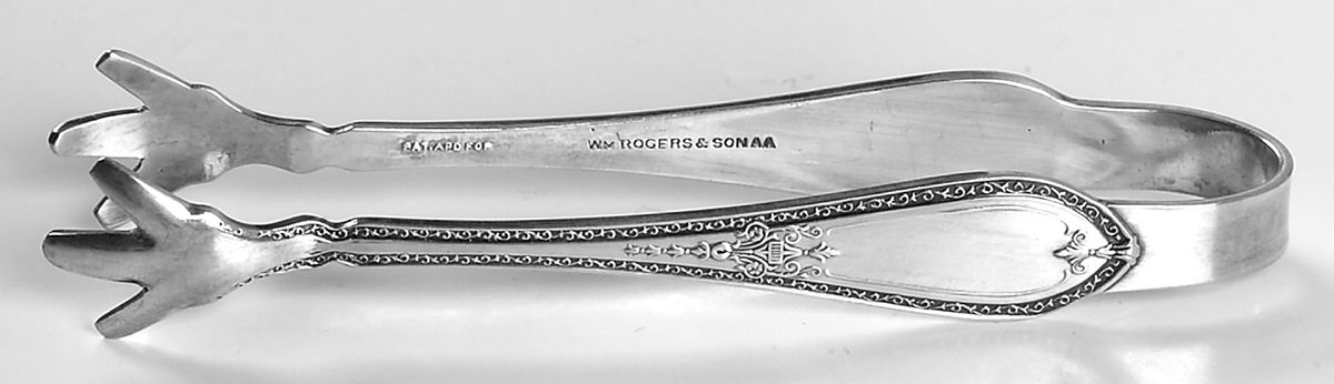 Triumph (Silverplate, 1925, NO MONOGRAMS) Sugar Tongs by International Silver-1