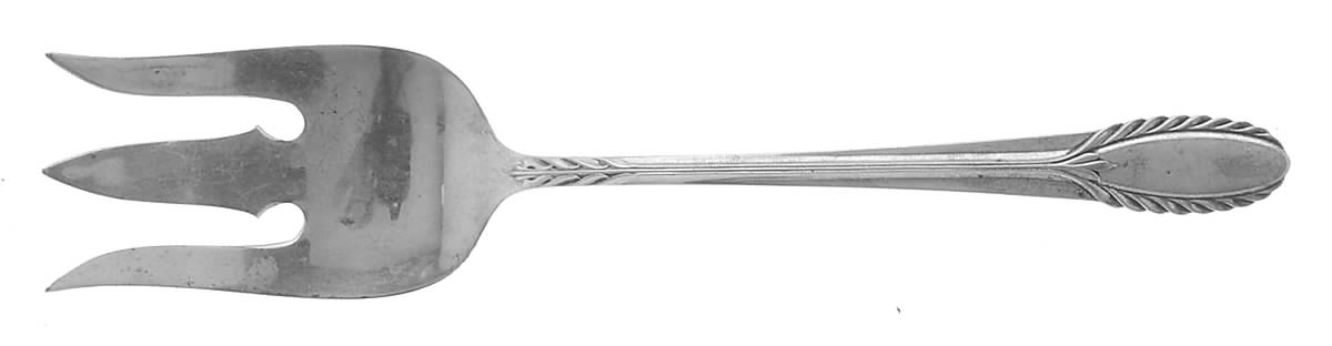 Trousseau (Sterling, 1934) Solid Salad Serving Fork by International Silver-1