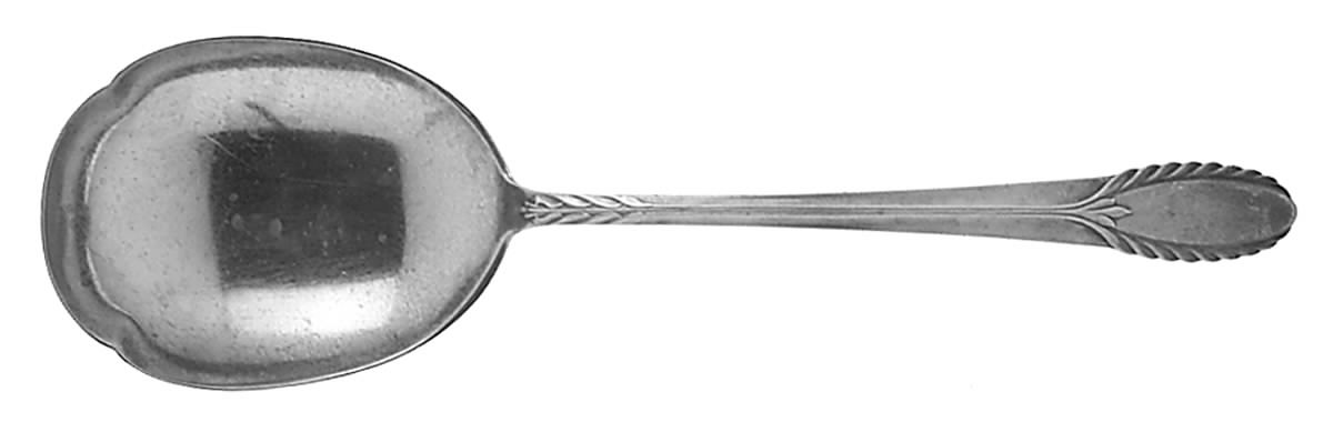 Trousseau (Sterling, 1934) Small Solid Berry/Casserole Spoon by International Silver-1