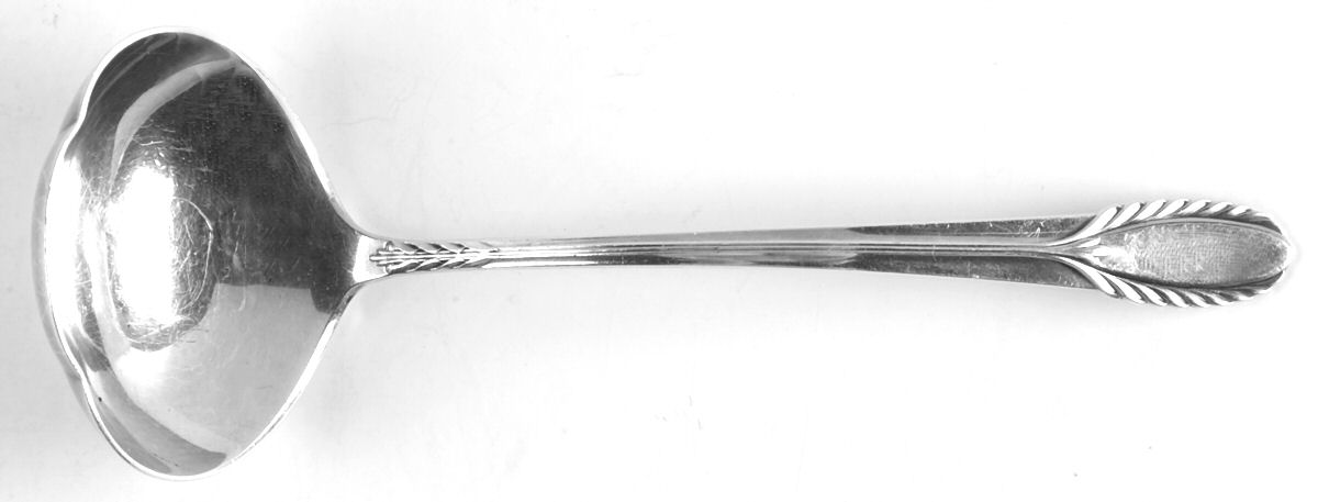 Trousseau (Sterling, 1934) Solid Piece Cream Ladle by International Silver-1