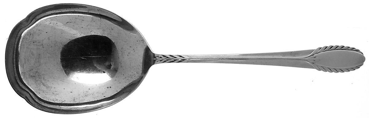 Trousseau (Sterling, 1934) Large Solid Berry/Casserole Spoon by International Silver-1