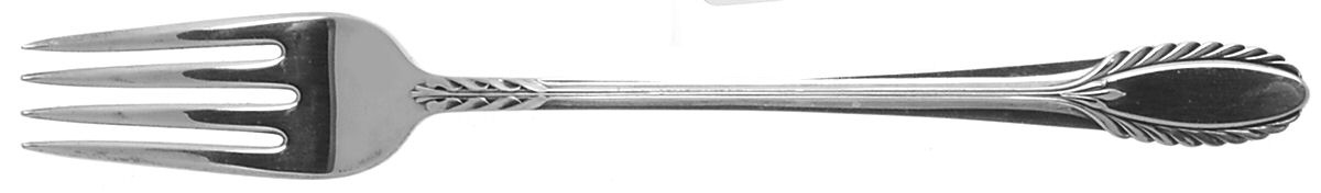 Trousseau (Sterling, 1934) Grille Fork (Viande) by International Silver-1