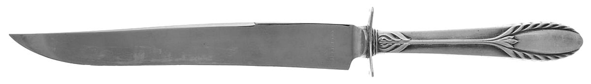 Trousseau (Sterling, 1934) Small Steak Carving Knife with Stainless Blade by International Silver-1
