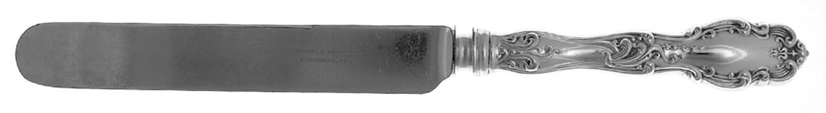 Tudor (Silverplate, 1904) Blunt Solid Knife by International Silver-1