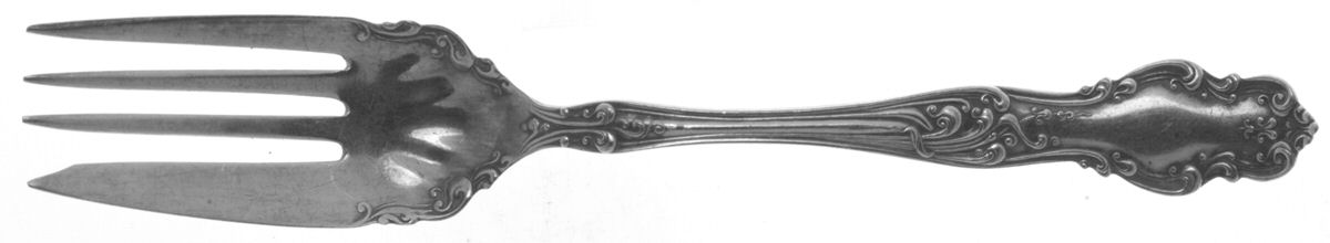 Tudor (Silverplate, 1904) Individual Salad Fork by International Silver-1