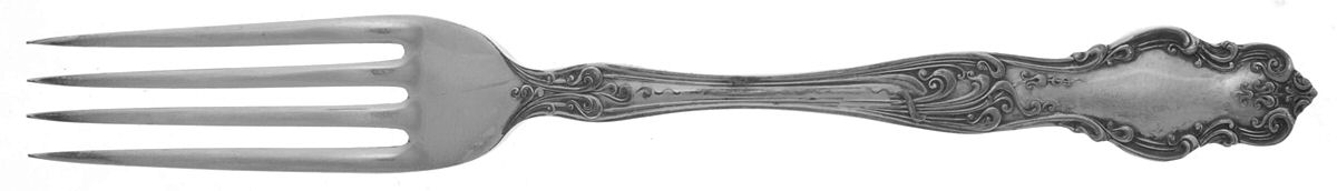 Tudor (Silverplate, 1904) Monogram Fork by International Silver-1