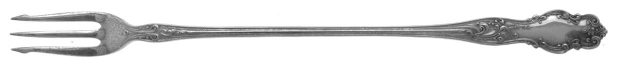 Tudor (Silverplate, 1904) Long Handle Pickle/Olive Fork by International Silver-1