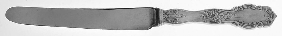 Tudor (Silverplate, 1904) Old French Hollow Knife by International Silver-1