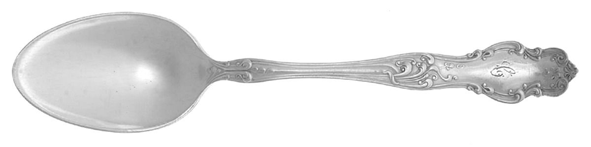 Tudor (Silverplate, 1904) Monogram Teaspoon by International Silver-1