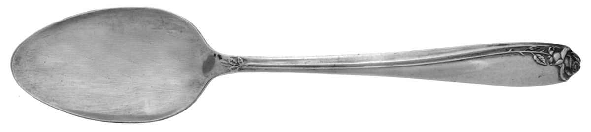 Tupperware Rose (Silverplate, 1955) Tablespoon (Serving Spoon) by International Silver-1