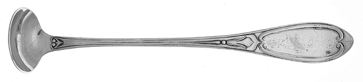 Tuscan (Silverplate, 1852) Mustard Spoon by International Silver-1