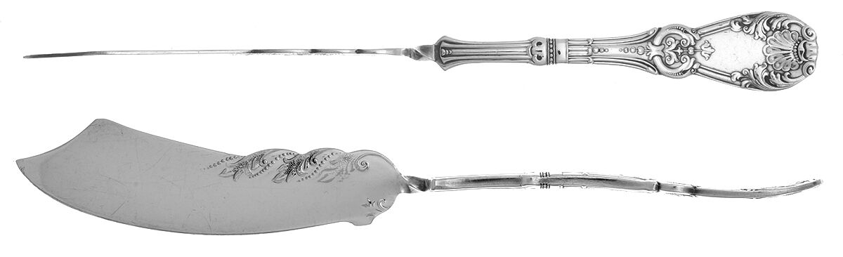 Tuxedo (Silverplate, 1890) Flat Handle Master Butter Knife by International Silver-1