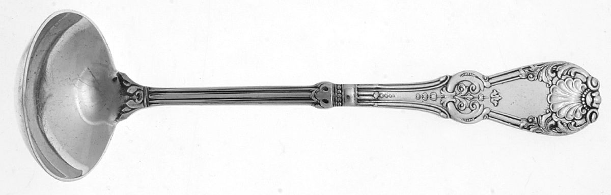 Tuxedo (Silverplate, 1890) Solid Piece Cream Ladle by International Silver-1