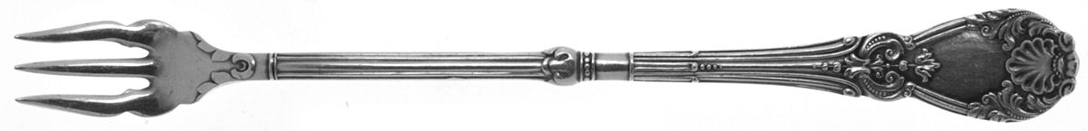 Tuxedo (Silverplate, 1890) Oyster Fork by International Silver-1