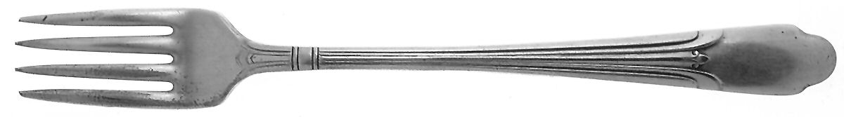 Ultra (Silverplate, 1938) Grille Fork (Viande) by International Silver-1