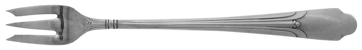 Ultra (Silverplate, 1938) Cocktail/Seafood Fork by International Silver-1