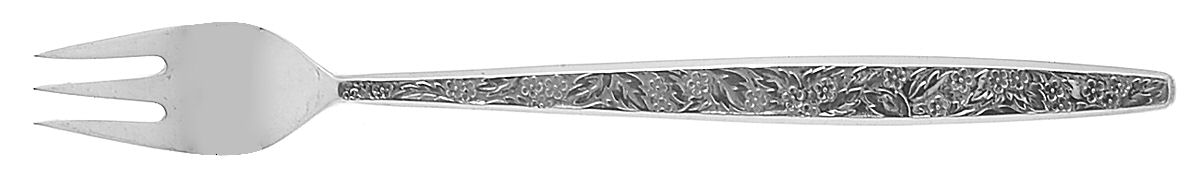 Valencia (Sterling, 1965) Cocktail/Seafood Fork by International Silver-1
