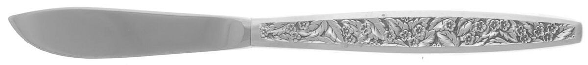 Valencia (Sterling, 1965) Modern Hollow Butter Spreader (Stainless) by International Silver-1