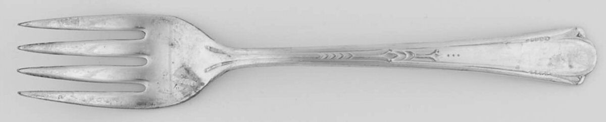 Valencia (Silverplate) Individual Salad Fork by International Silver-1