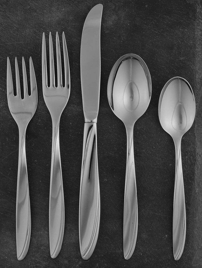 Ventura (Stainless) 5 Piece Place Setting by International Silver-1