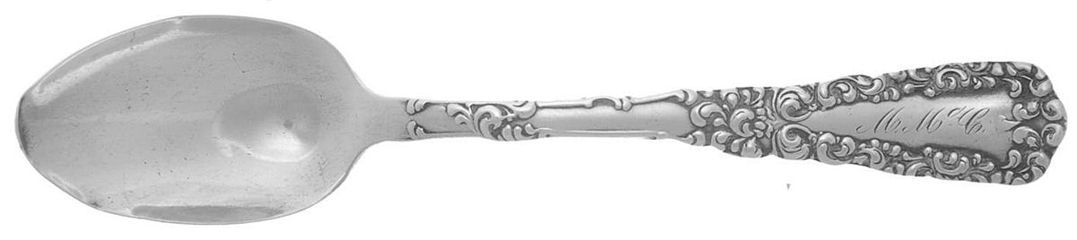 Venus (Sterling, 1901) Monogram Teaspoon by International Silver-1