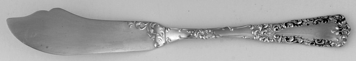 Venus (Sterling, 1901) Flat Handle Master Butter Knife by International Silver-1