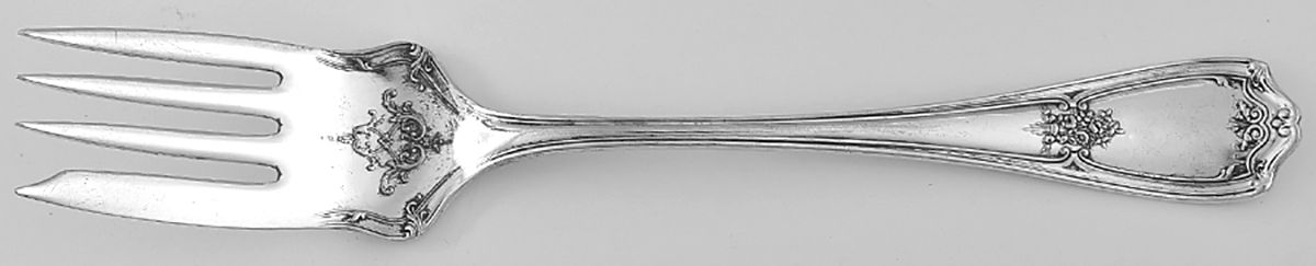 Verona (Silverplate, 1910) Individual Salad Fork by International Silver-1