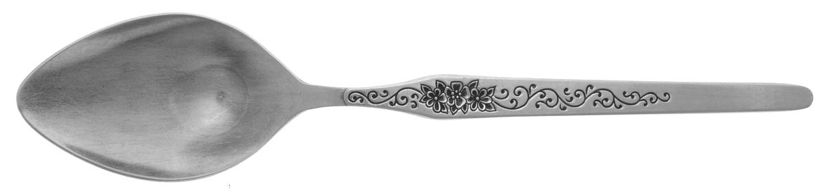 Velvet Rose (Stainless) Tablespoon (Serving Spoon) by International Silver-1