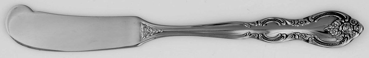 Verona (Stainless) Flat Handle Butter Spreader by International Silver-1