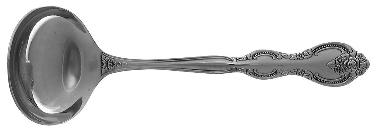 Verona (Stainless) Solid Gravy Ladle by International Silver-1