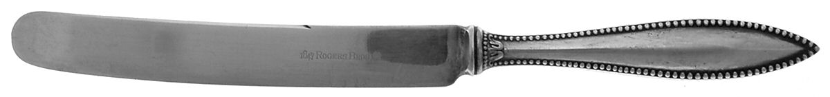 Vesta (Silverplate, 1895) Old French Hollow Knife by International Silver-1